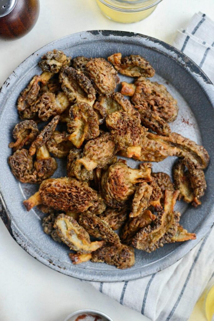 Morel Mushrooms - Pan Fried